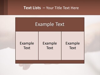 A Group Of People Holding Hands In A Circle PowerPoint Template