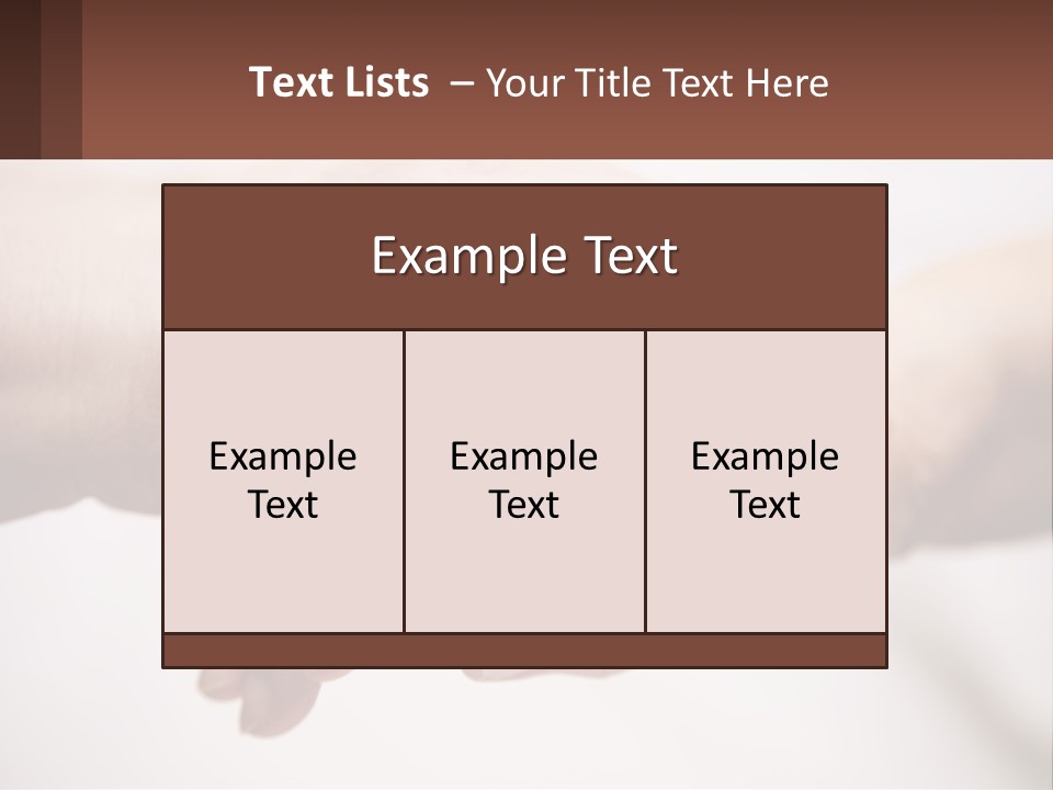 A Group Of People Holding Hands In A Circle PowerPoint Template