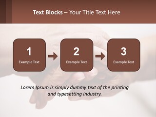 A Group Of People Holding Hands In A Circle PowerPoint Template