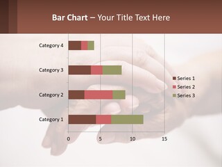 A Group Of People Holding Hands In A Circle PowerPoint Template