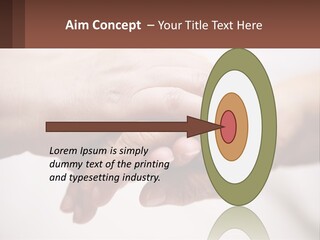 A Group Of People Holding Hands In A Circle PowerPoint Template