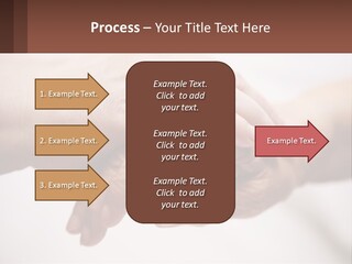 A Group Of People Holding Hands In A Circle PowerPoint Template