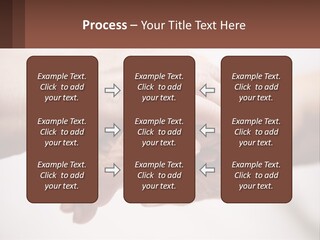 A Group Of People Holding Hands In A Circle PowerPoint Template