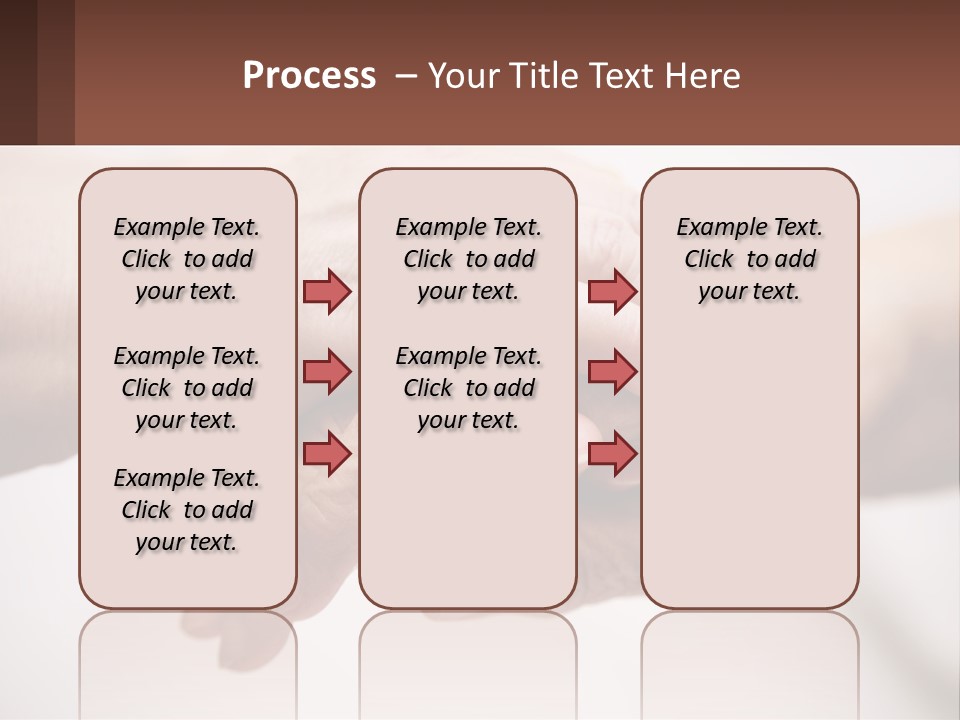 A Group Of People Holding Hands In A Circle PowerPoint Template