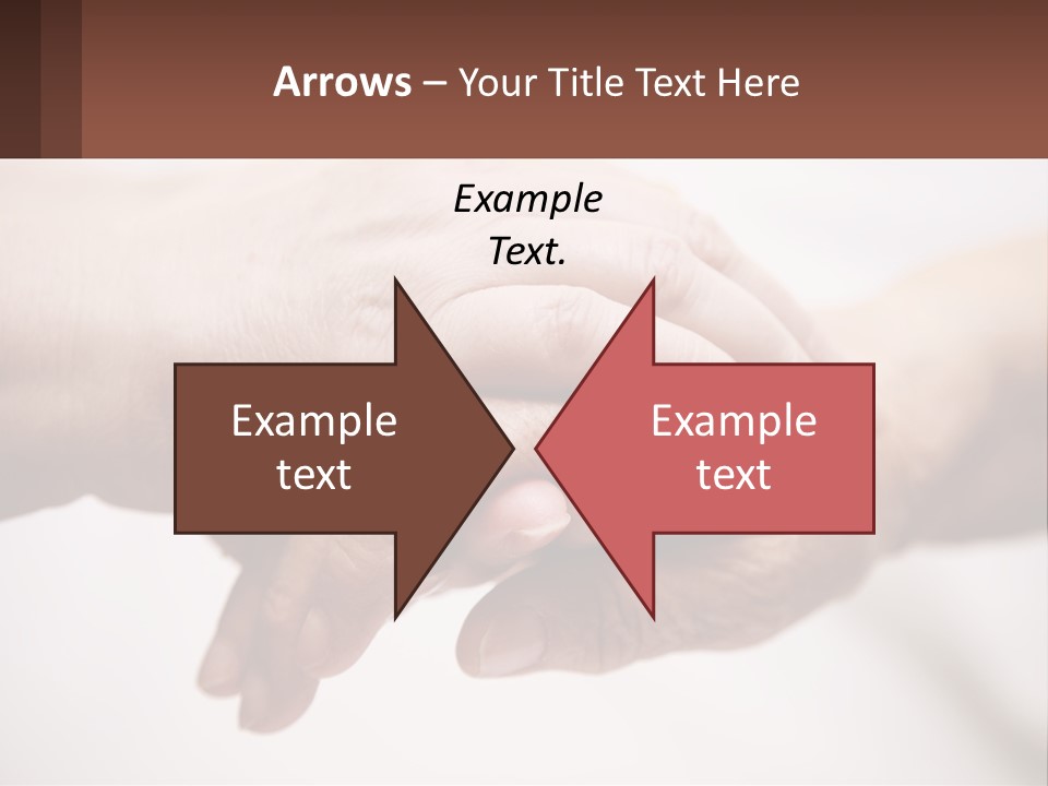 A Group Of People Holding Hands In A Circle PowerPoint Template