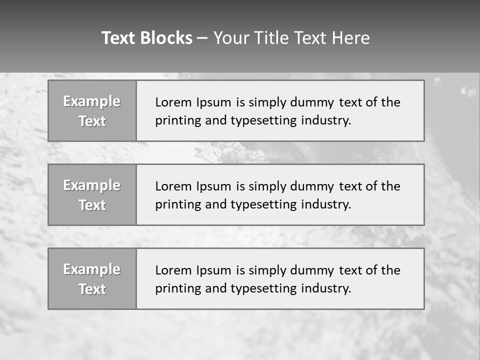 A Black And White Photo Of A Man In The Water PowerPoint Template