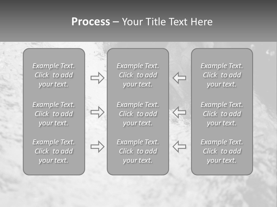 A Black And White Photo Of A Man In The Water PowerPoint Template