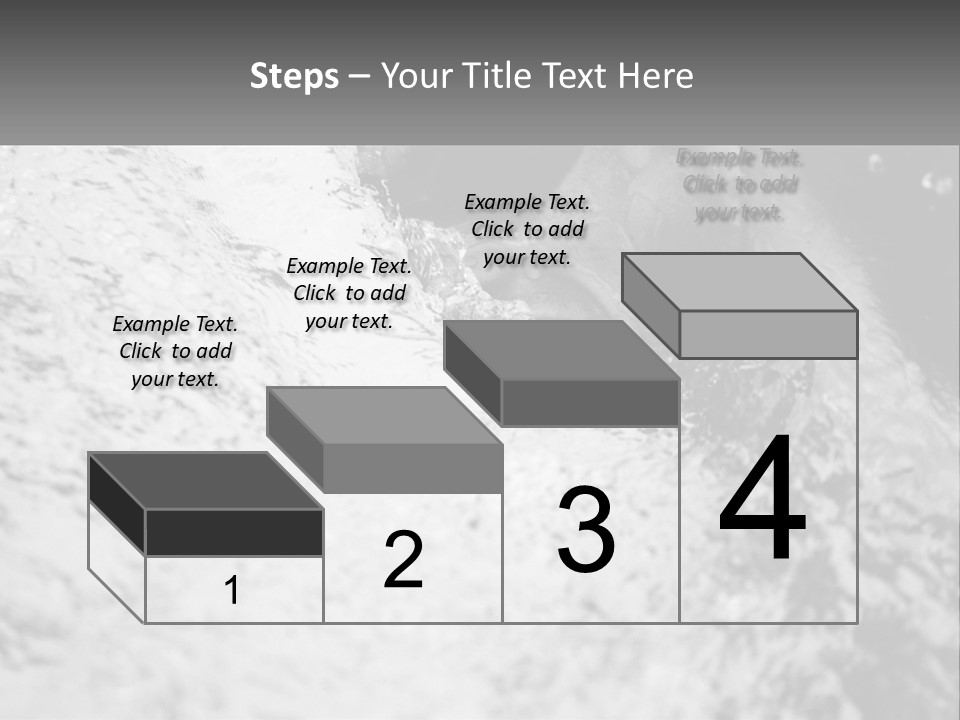 A Black And White Photo Of A Man In The Water PowerPoint Template