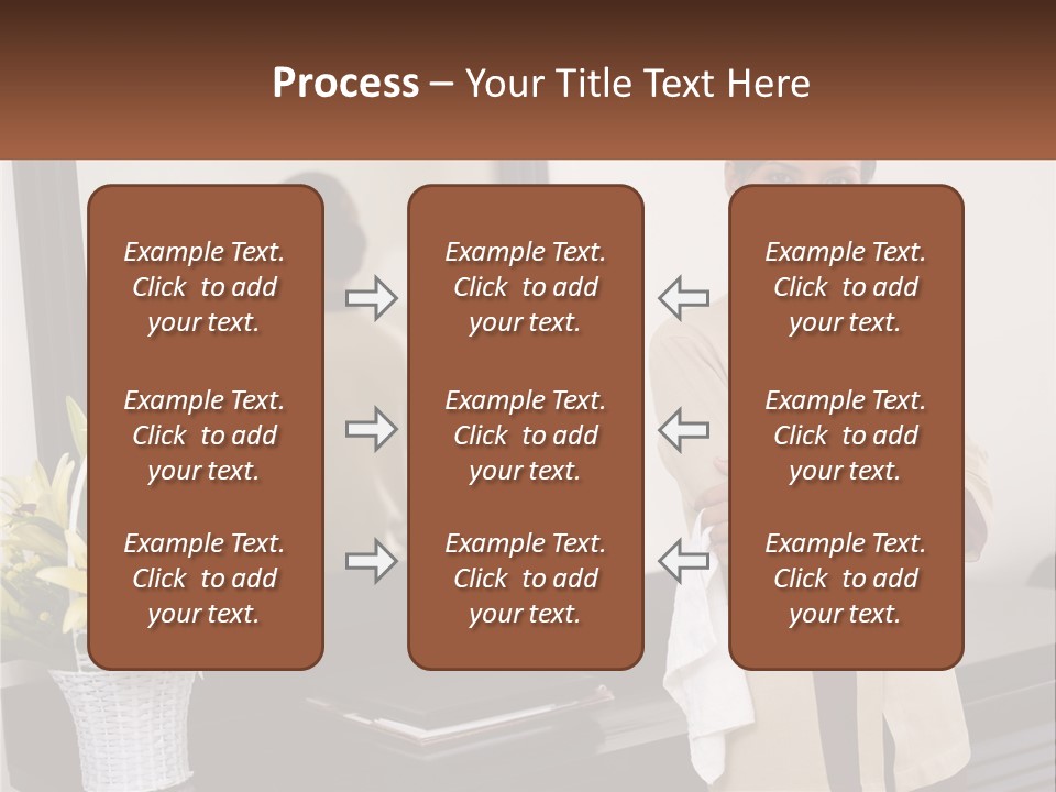 A Woman Standing In Front Of A Mirror With Her Arms Crossed PowerPoint Template