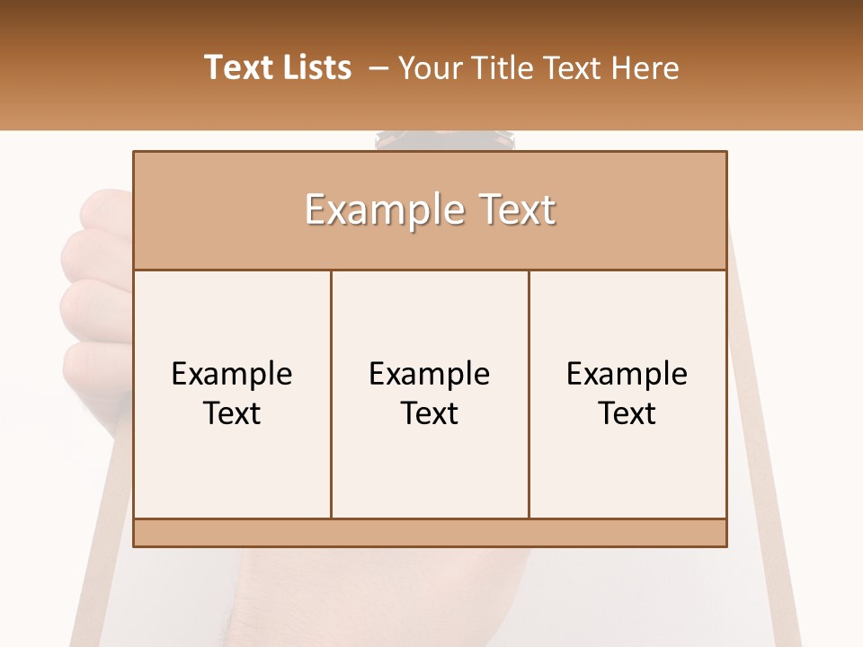 A Person Writing On A Clipboard With A Pen PowerPoint Template