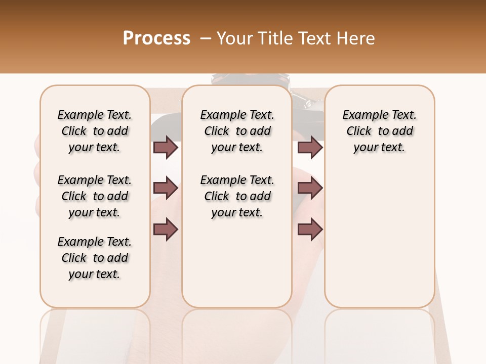 A Person Writing On A Clipboard With A Pen PowerPoint Template