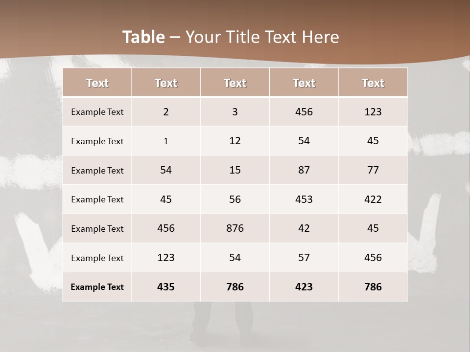 A Man Standing In Front Of A Wall With Arrows Drawn On It PowerPoint Template