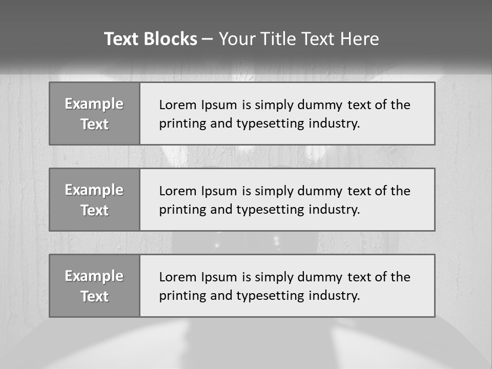 A Person Standing In Front Of A Wall With An Arrow Drawn On It PowerPoint Template