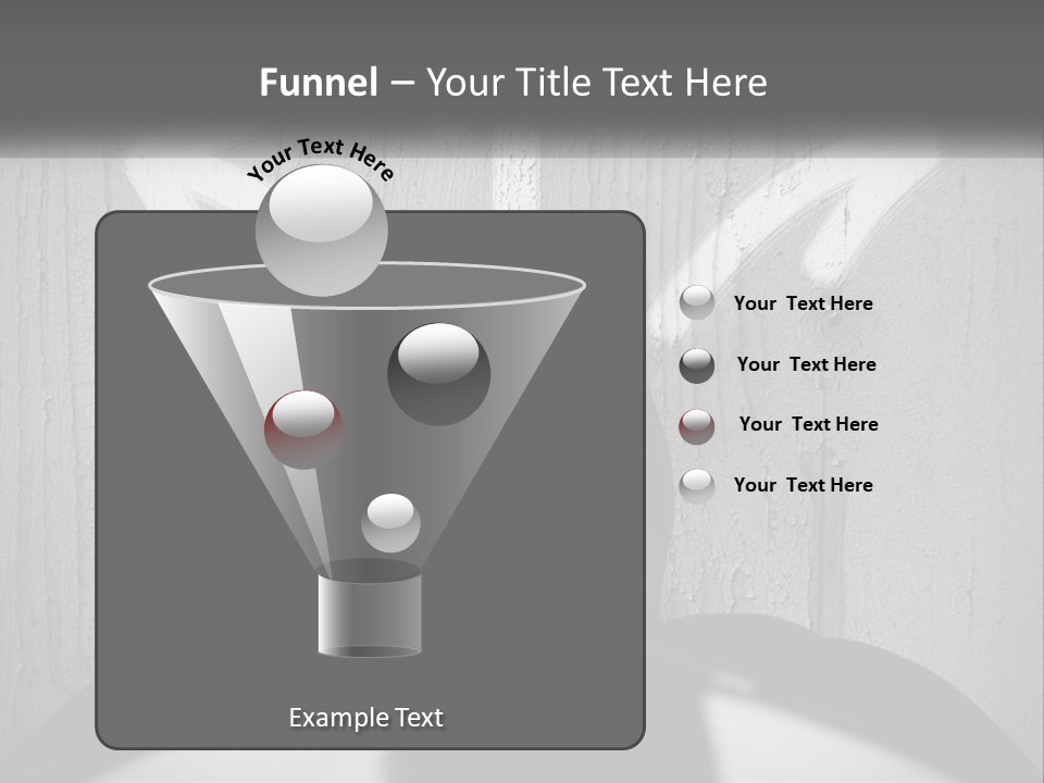 A Person Standing In Front Of A Wall With An Arrow Drawn On It PowerPoint Template