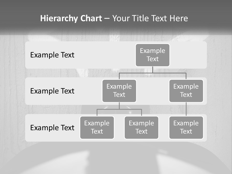 A Person Standing In Front Of A Wall With An Arrow Drawn On It PowerPoint Template
