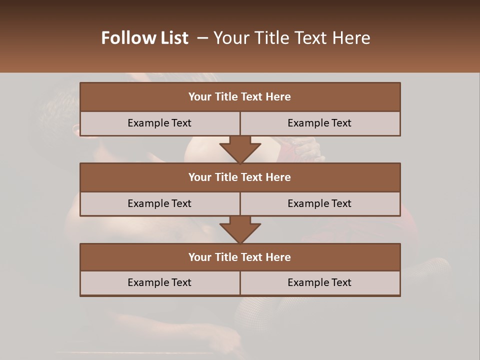 A Man Kissing A Woman On The Cheek PowerPoint Template