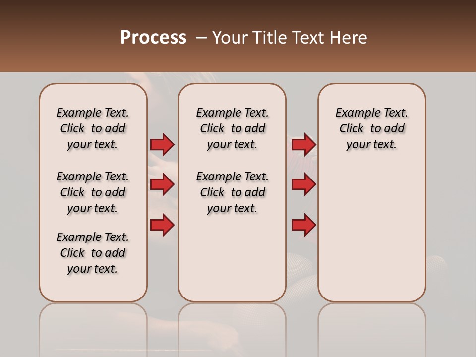 A Man Kissing A Woman On The Cheek PowerPoint Template