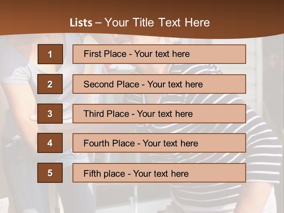 A Woman Helping A Woman With A Toothbrush PowerPoint Template