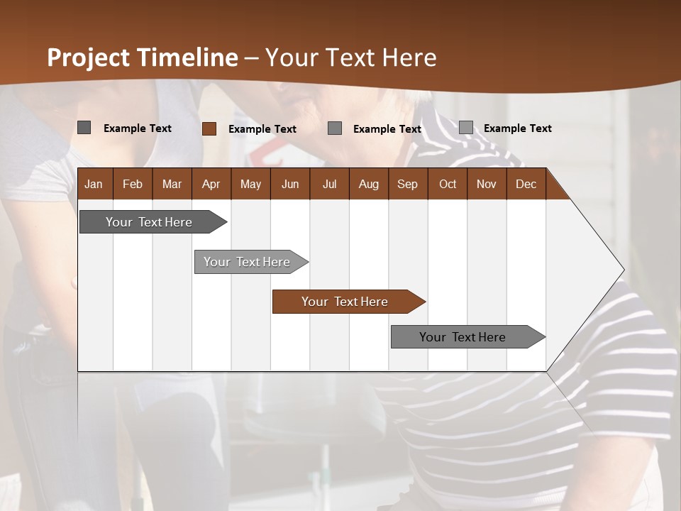 A Woman Helping A Woman With A Toothbrush PowerPoint Template