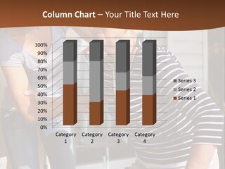 A Woman Helping A Woman With A Toothbrush PowerPoint Template