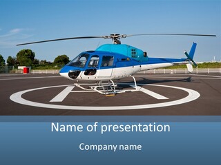 Helicopter PowerPoint Template