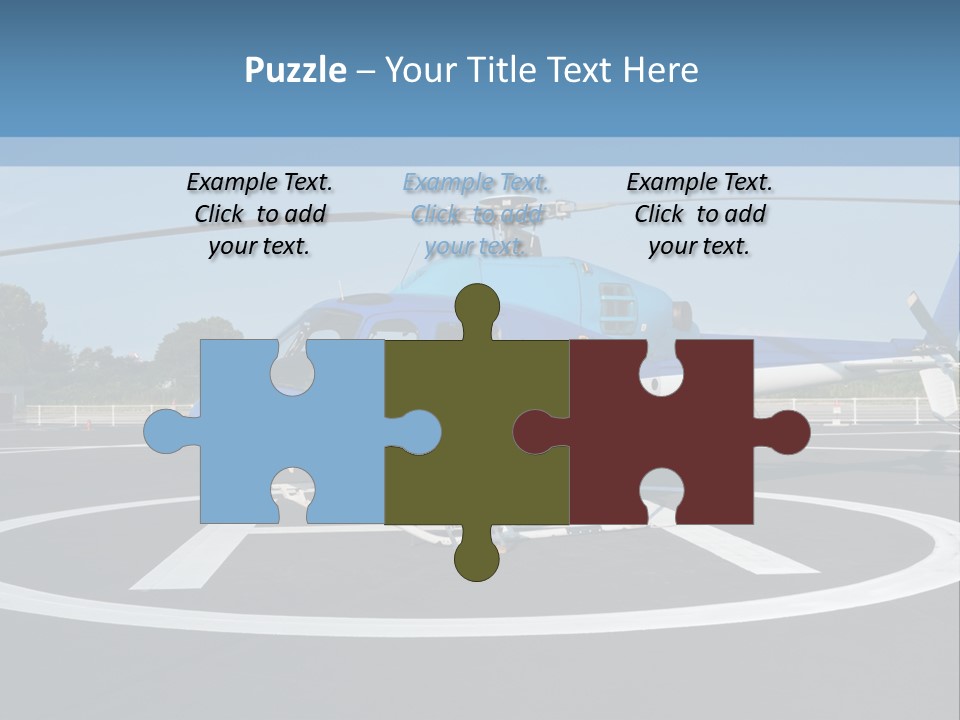 Helicopter PowerPoint Template