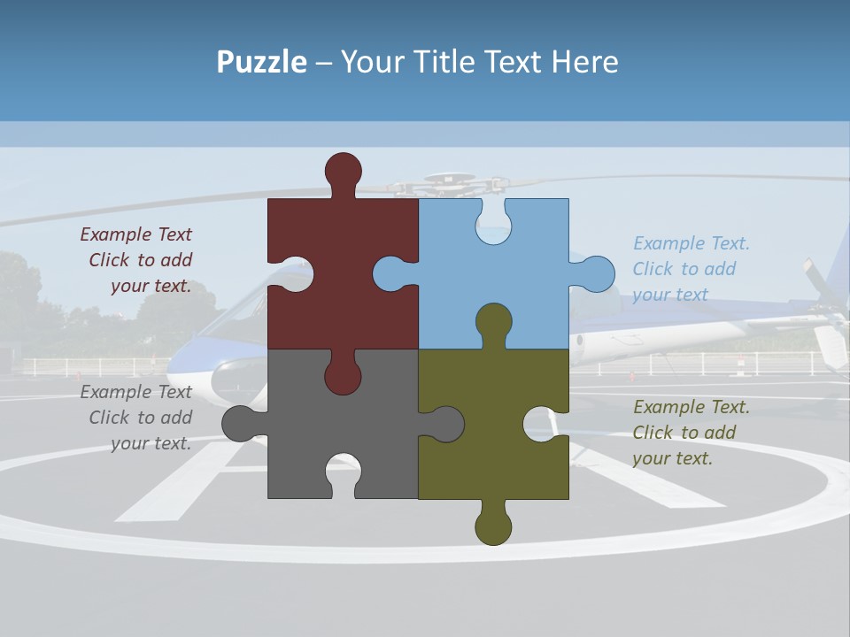 Helicopter PowerPoint Template