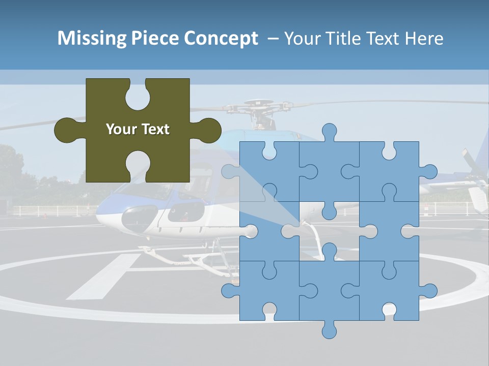 Helicopter PowerPoint Template