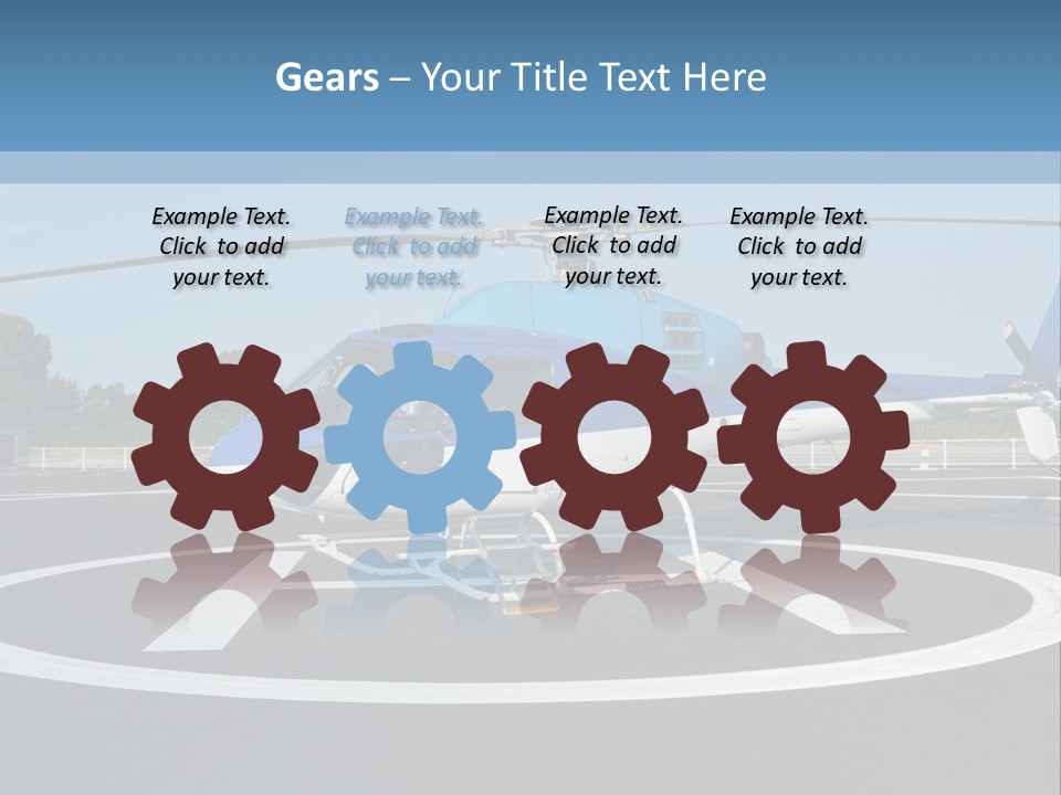 Helicopter PowerPoint Template