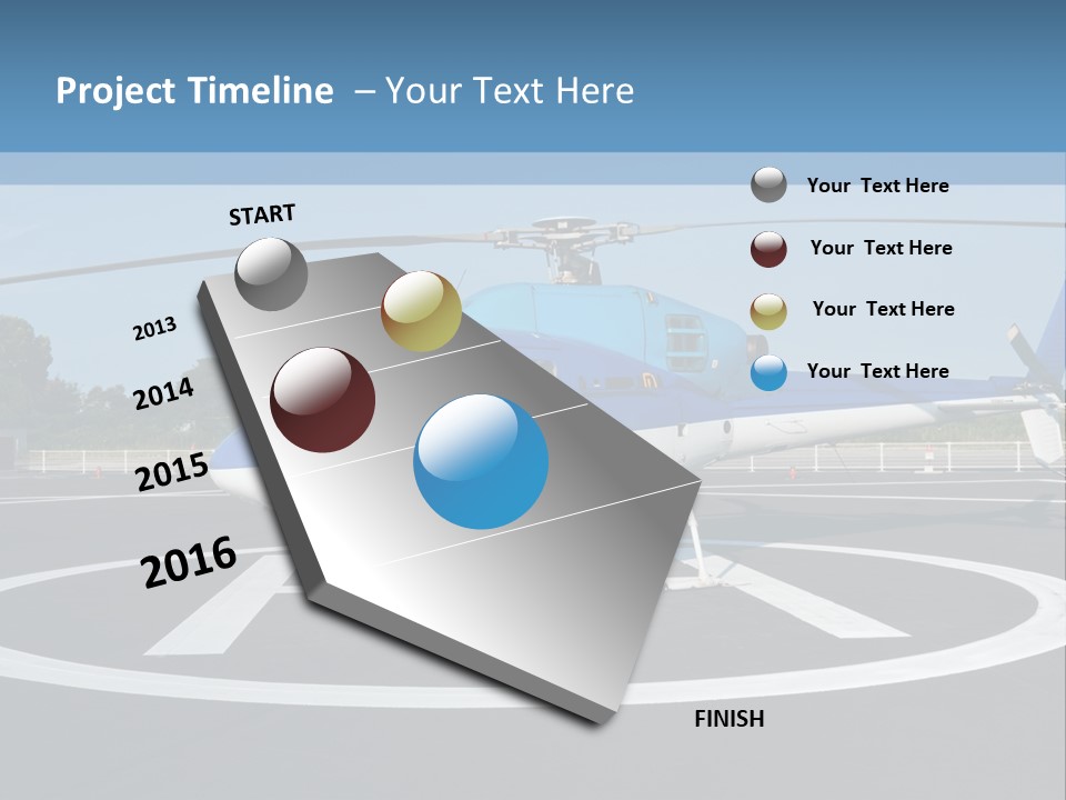 Helicopter PowerPoint Template