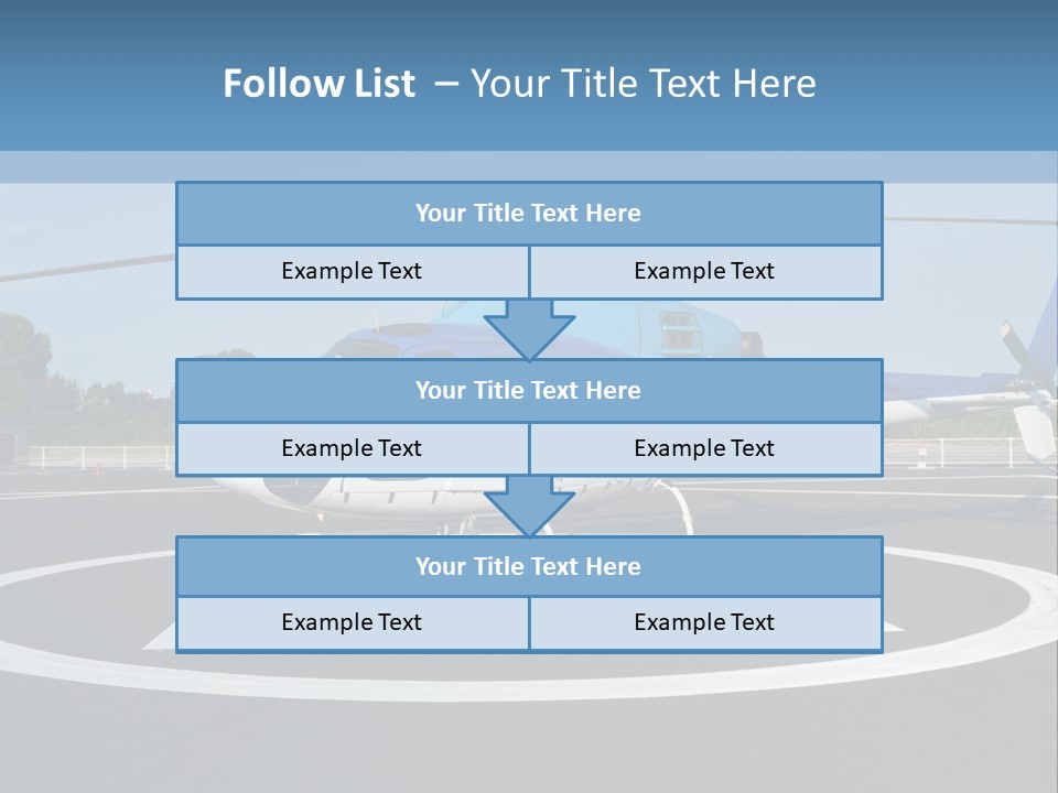 Helicopter PowerPoint Template