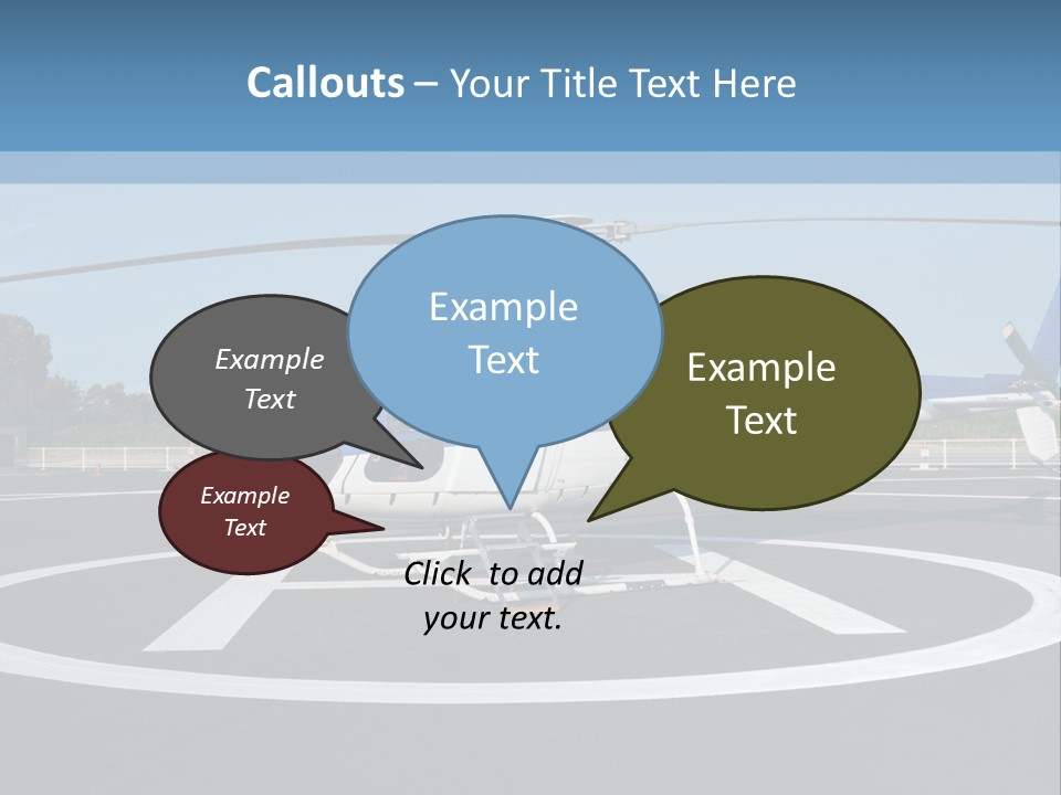 Helicopter PowerPoint Template