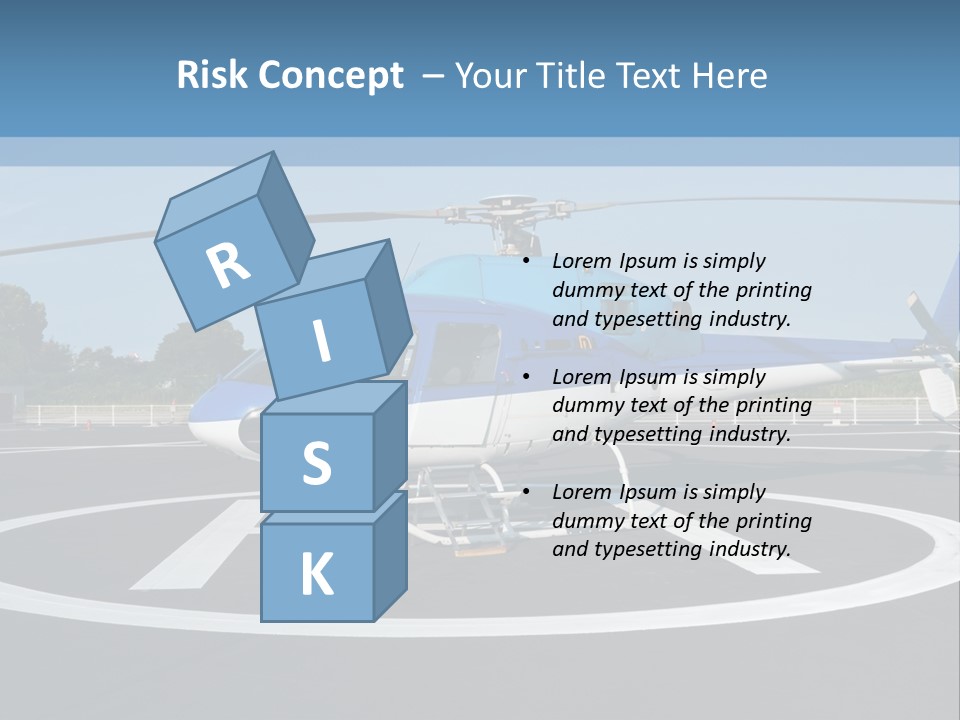 Helicopter PowerPoint Template