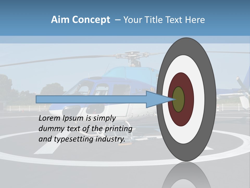 Helicopter PowerPoint Template