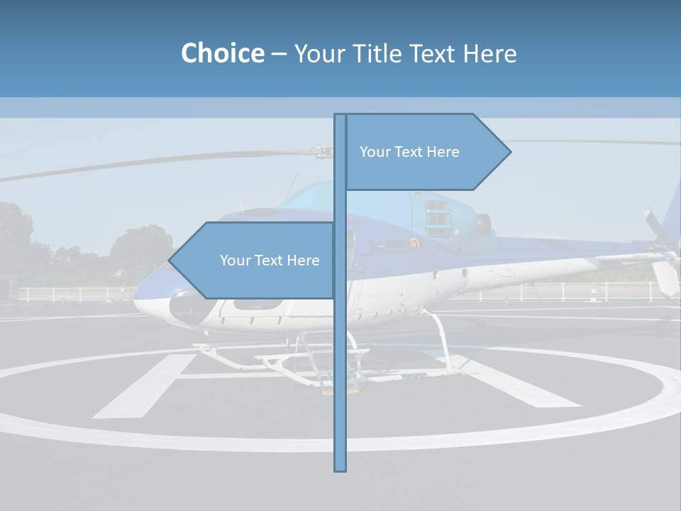 Helicopter PowerPoint Template