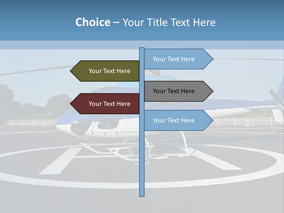 Helicopter PowerPoint Template