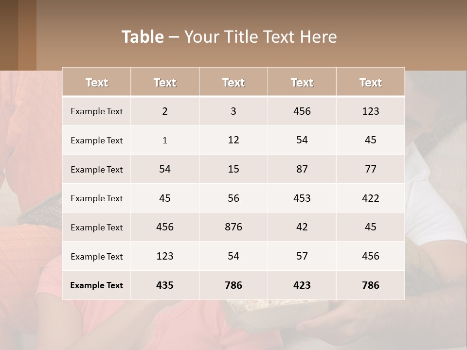 A Man And Woman Sitting On A Couch Eating Popcorn PowerPoint Template