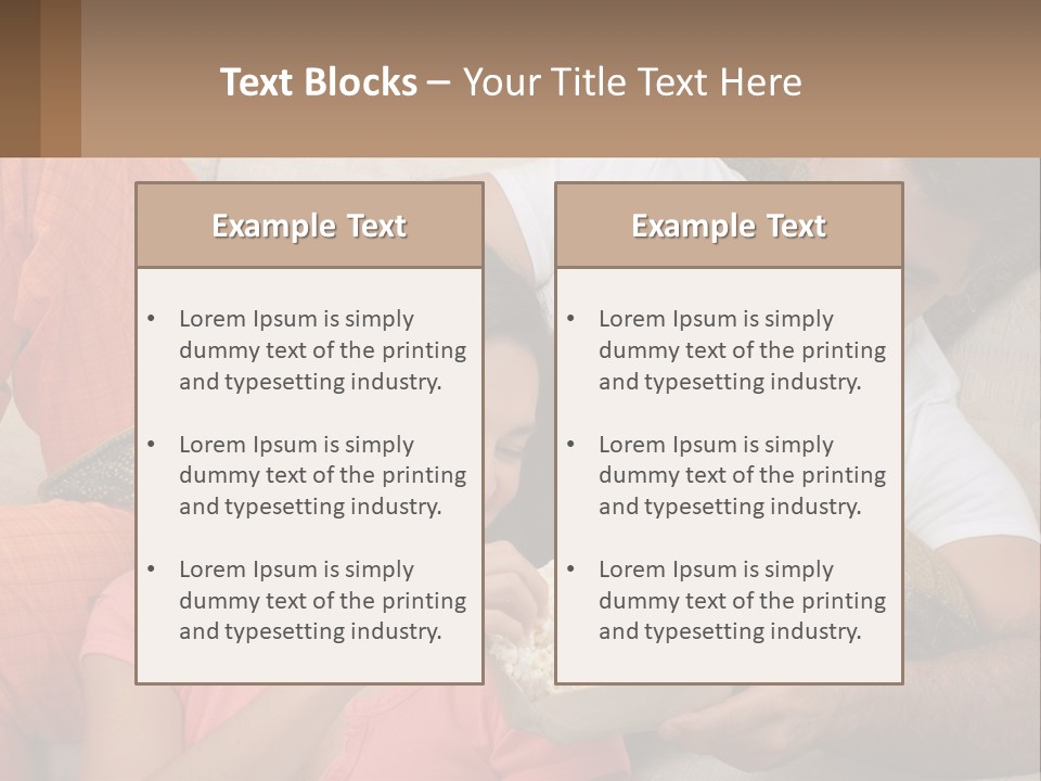 A Man And Woman Sitting On A Couch Eating Popcorn PowerPoint Template
