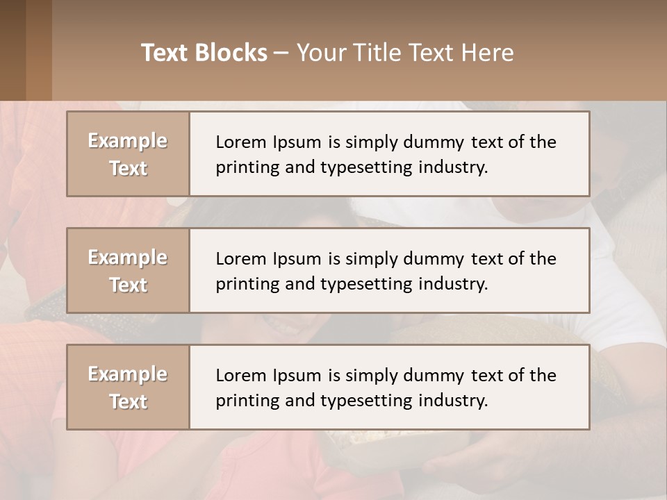 A Man And Woman Sitting On A Couch Eating Popcorn PowerPoint Template
