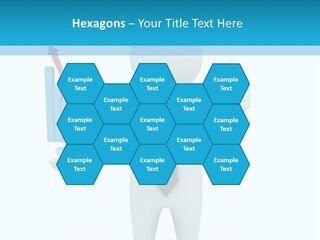 A Person In A Tie Giving A Thumbs Up PowerPoint Template