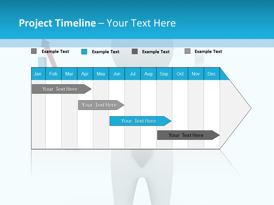 A Person In A Tie Giving A Thumbs Up PowerPoint Template