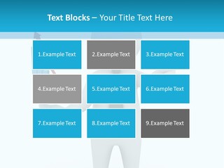 A Person In A Tie Giving A Thumbs Up PowerPoint Template