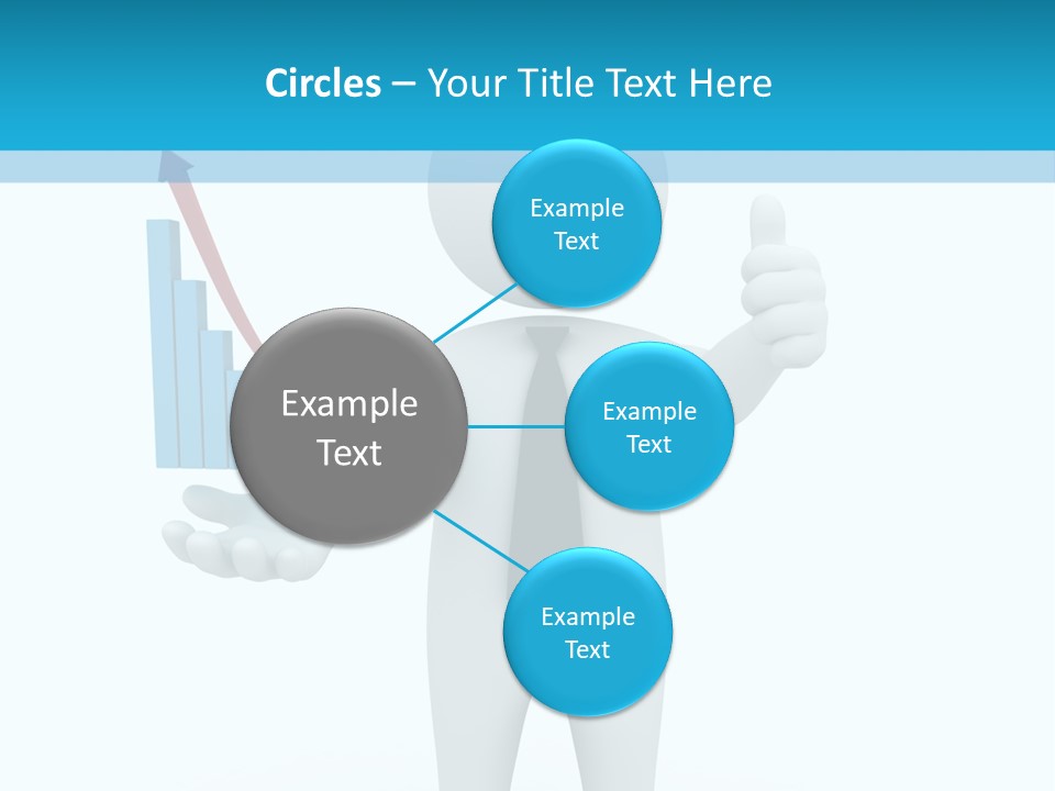 A Person In A Tie Giving A Thumbs Up PowerPoint Template