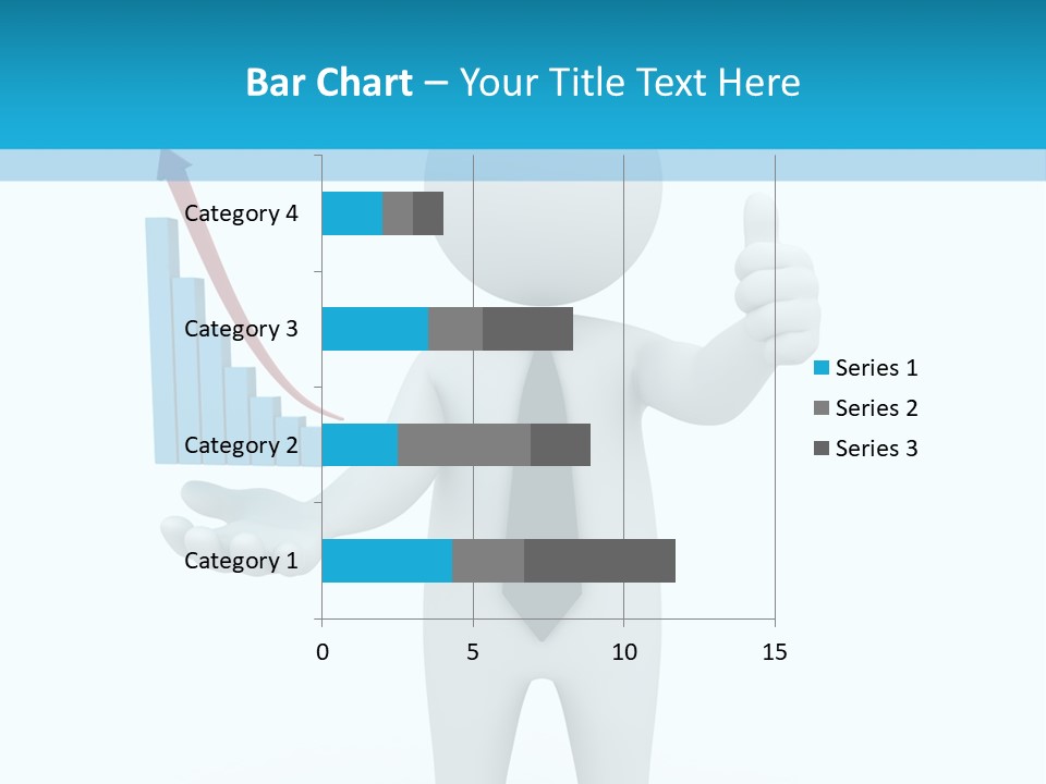 A Person In A Tie Giving A Thumbs Up PowerPoint Template