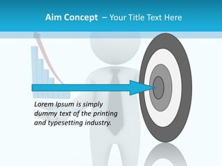 A Person In A Tie Giving A Thumbs Up PowerPoint Template