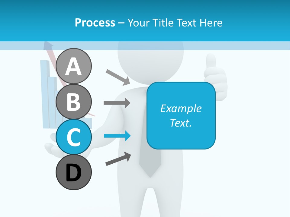 A Person In A Tie Giving A Thumbs Up PowerPoint Template