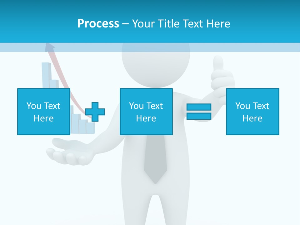 A Person In A Tie Giving A Thumbs Up PowerPoint Template