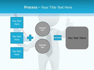 A Person In A Tie Giving A Thumbs Up PowerPoint Template