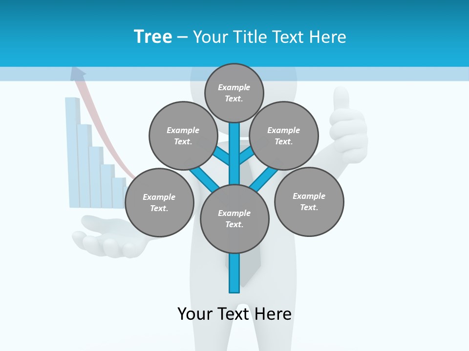 A Person In A Tie Giving A Thumbs Up PowerPoint Template