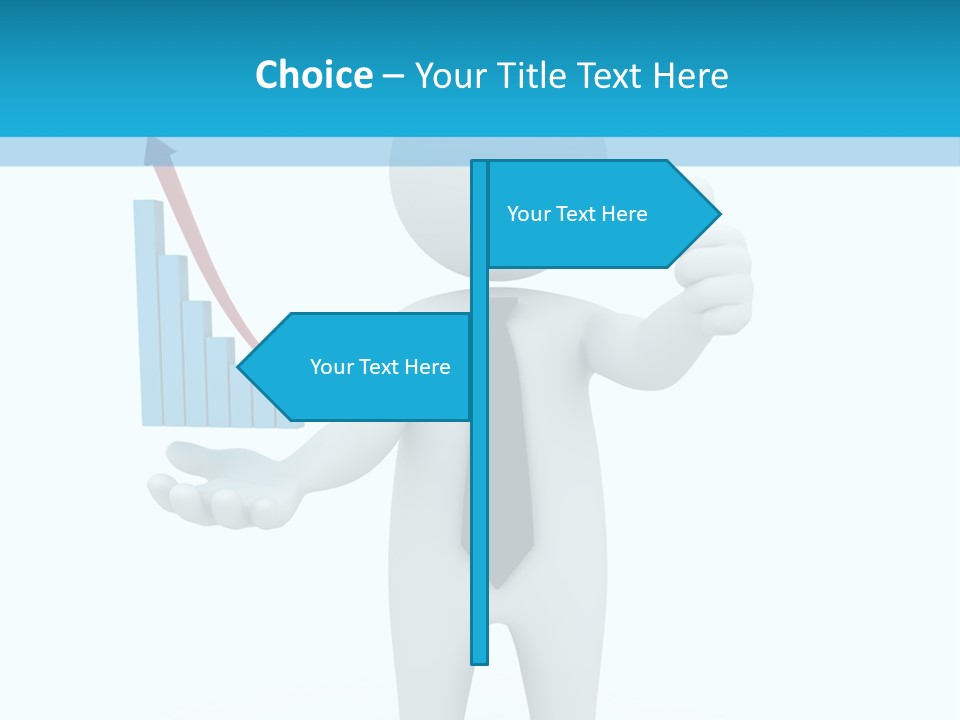 A Person In A Tie Giving A Thumbs Up PowerPoint Template